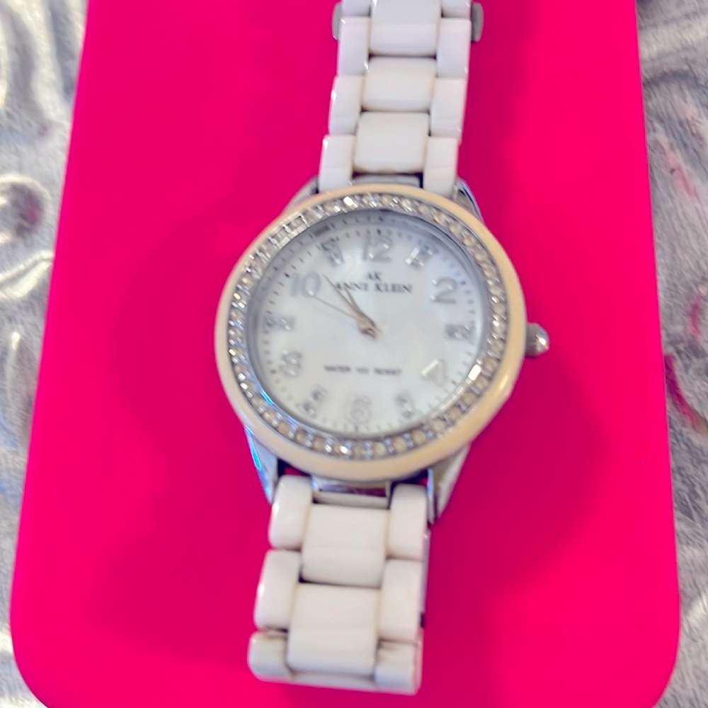 Anne Klein White watch